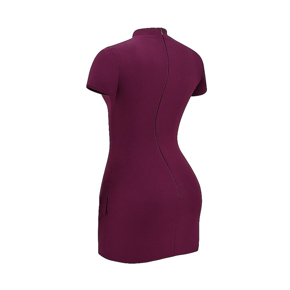 House of CB Alia mulberry mini dress - Picture 2 of 6